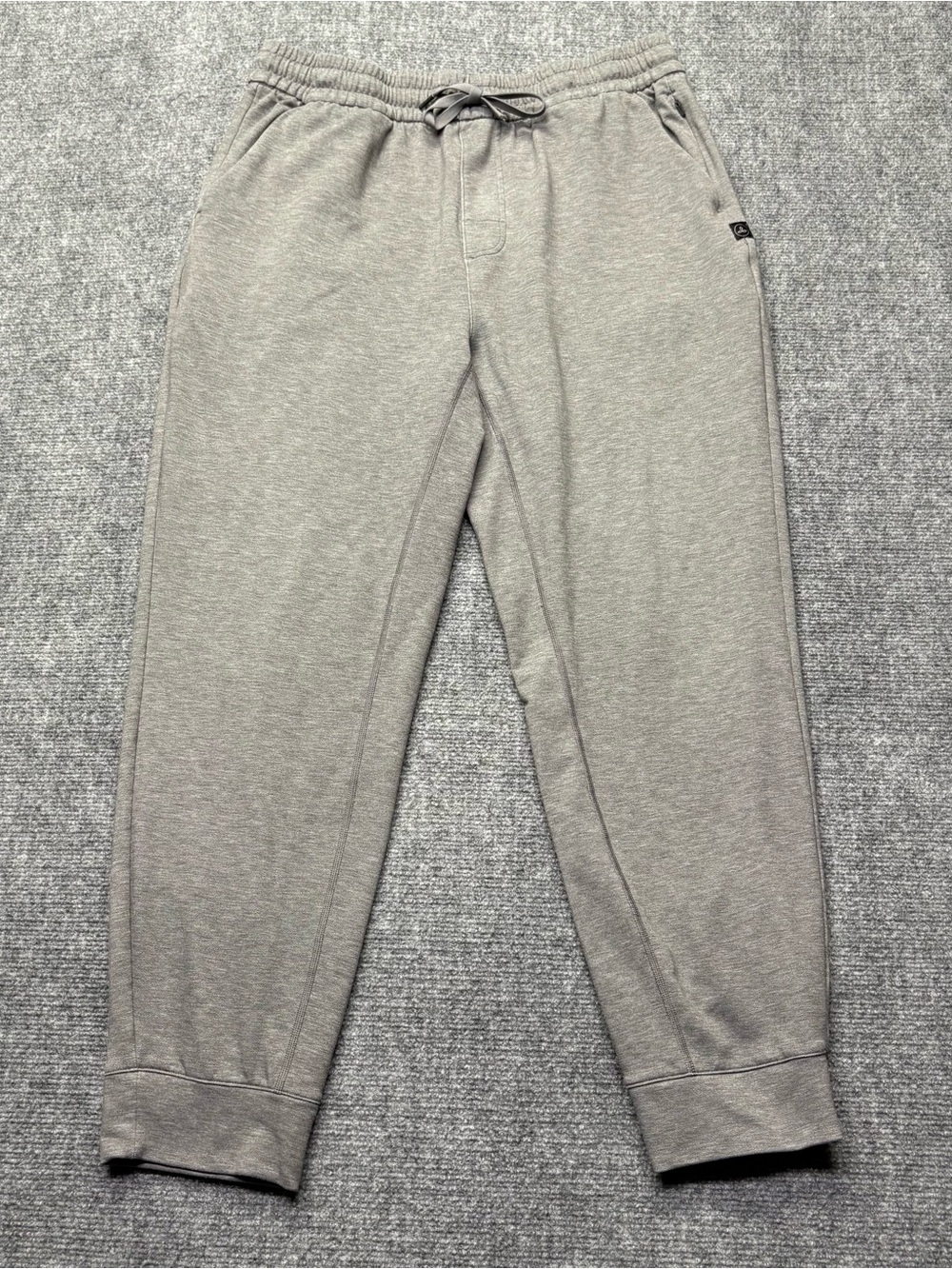 prAna Altitude Tracker Jogger Sweatpants Mens XL Gray Gym Yoga Activewear